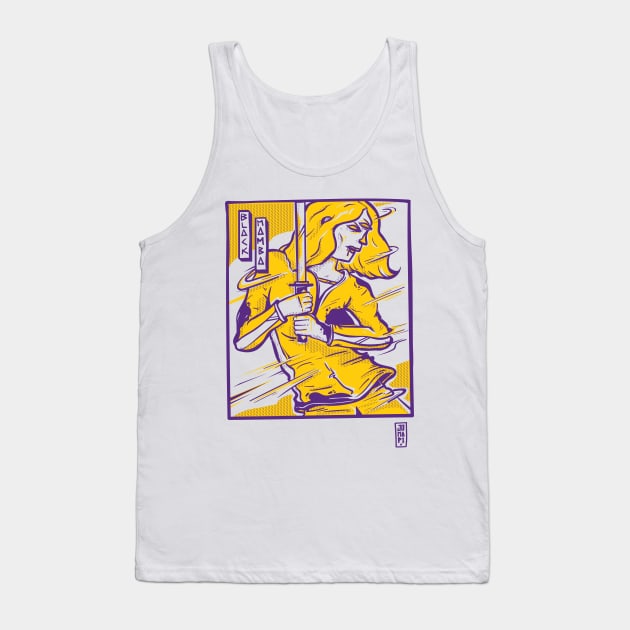 Black Mamba Tank Top by jomapi